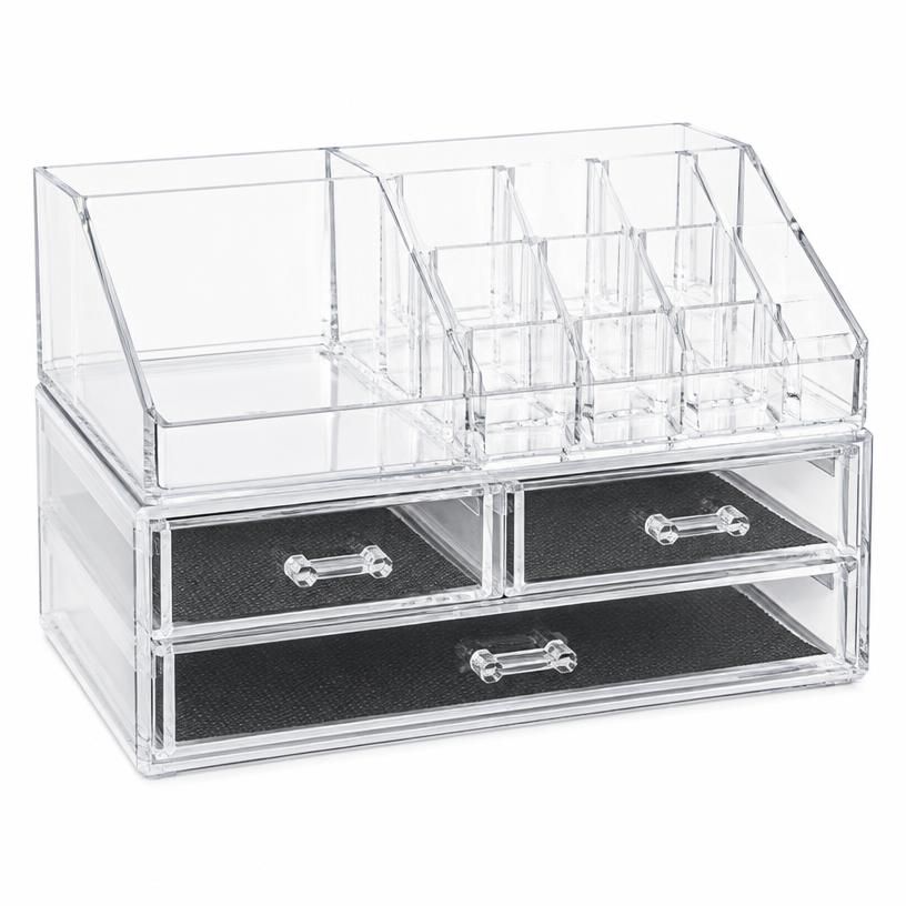 Organizador de Acrílico com Gavetas